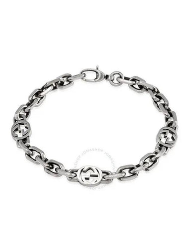 Interlocking G Bracelet Silver - GUCCI - BALAAN 1