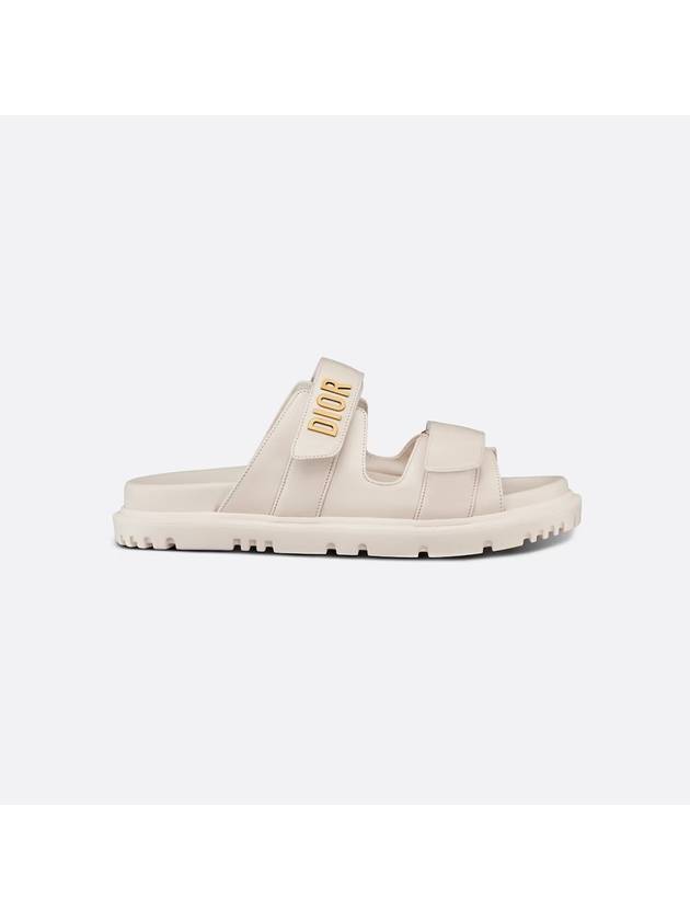 Act Logo Strap Slippers White - DIOR - BALAAN 3