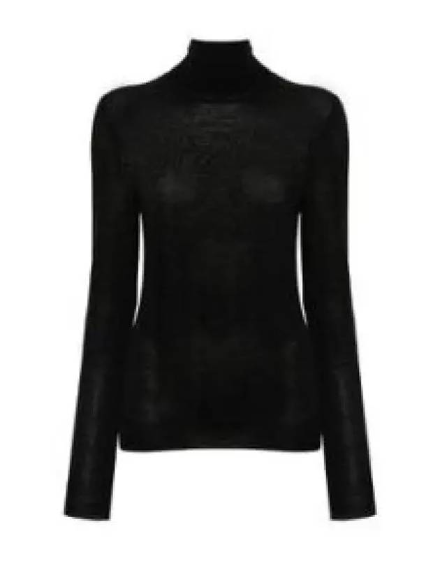 Turtleneck 800713 Y76HF 1000 NOIR - SAINT LAURENT - BALAAN 2