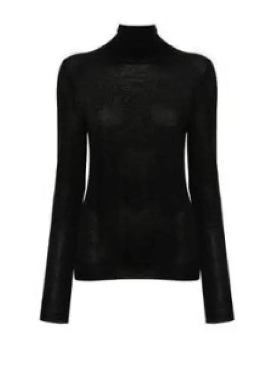 Turtleneck 800713 Y76HF 1000 NOIR - SAINT LAURENT - BALAAN 2