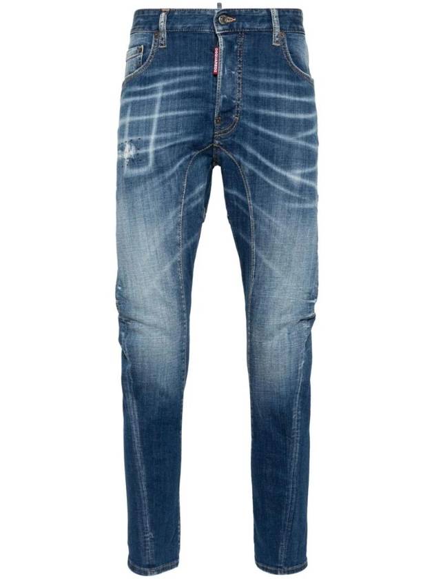 Logo Patch Jeans Blue - DSQUARED2 - BALAAN 1