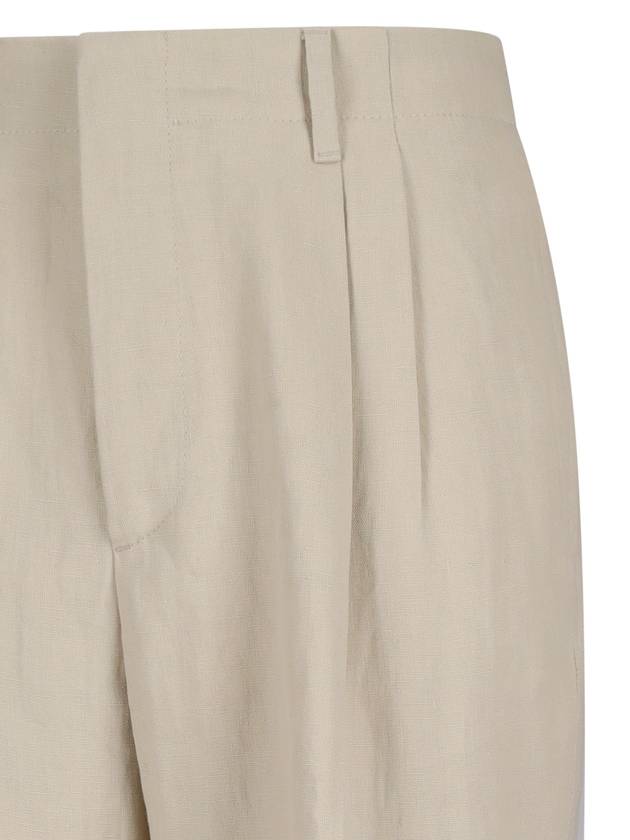 EQATOS LINEN TAPERED TROUSERS - RVR LARDINI - BALAAN 6