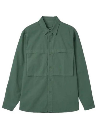 Formal Army Shirt Dark Jade - CLOSED - BALAAN 1