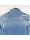 OWYE009R19773057 Denim Jacket Blue - OFF WHITE - BALAAN 3