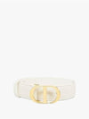 30MM Montaigne Cannage Calfskin Belt Latte - DIOR - BALAAN 3