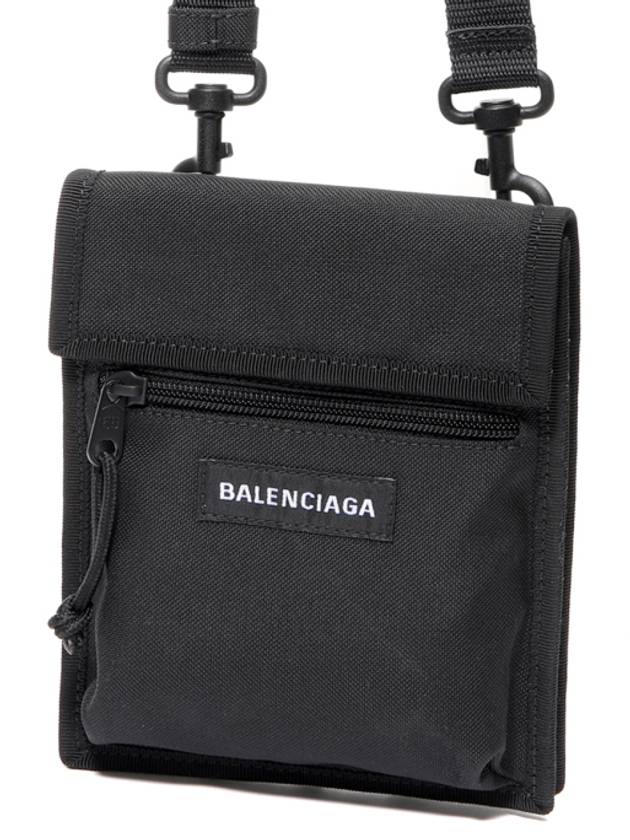 Explorer Small Strap Nylon Cross Bag Black - BALENCIAGA - BALAAN 2