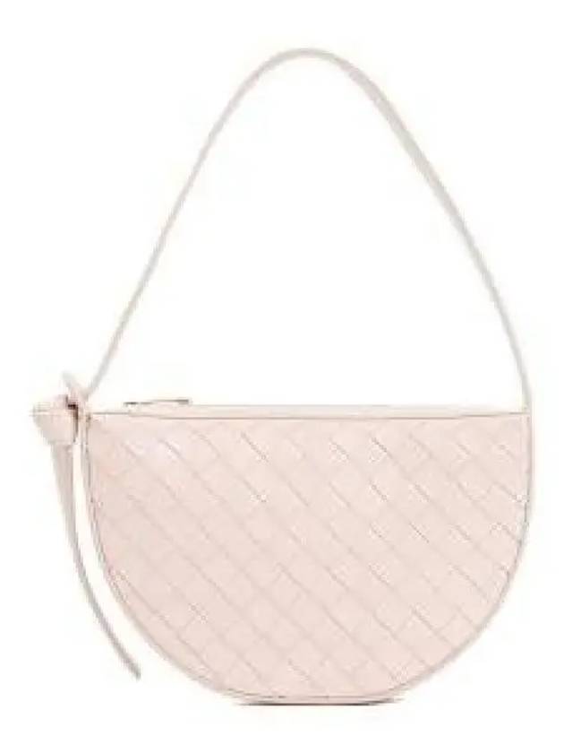 Intrecciato Sunrise Small Shoulder Bag Pink - BOTTEGA VENETA - BALAAN 2