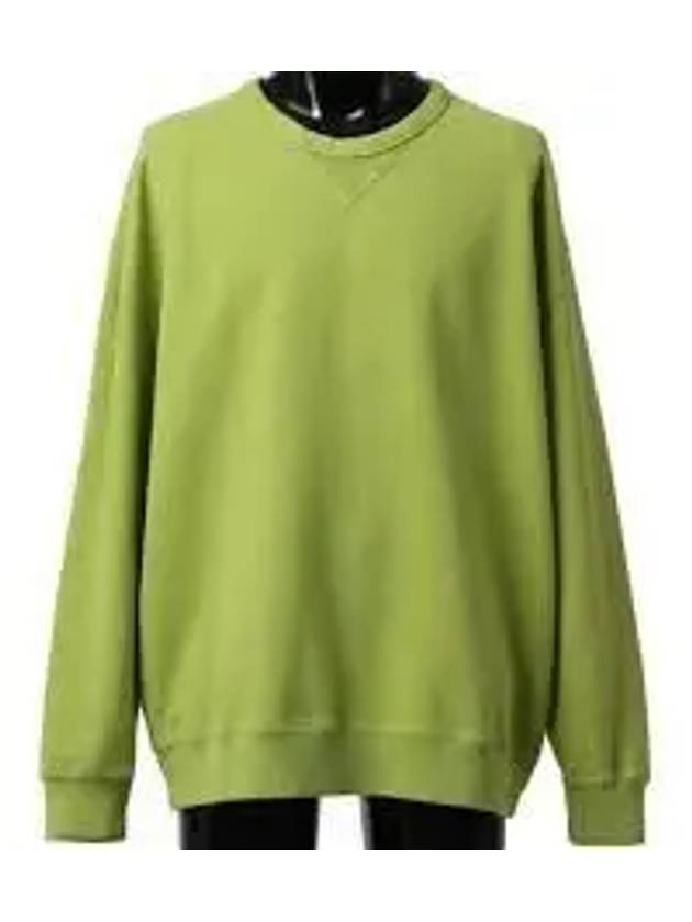 Garment Dyed Cotton Jersey Sweatshirt Green - TEN C - BALAAN 2