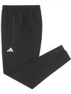 Workout Logo Regular Fit Track Pants Black - ADIDAS - BALAAN 1