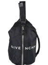 Logo G Zipper Nylon Belt Bag Black - GIVENCHY - BALAAN 2