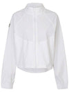 Women's Cool Stretch Full Zip Windbreaker White - PLAYBOO - BALAAN 2