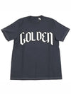 Logo printed short sleeve t-shirt - GOLDEN GOOSE - BALAAN 5