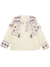 HT2231 22P041E 23EC Women s Embroidery Blouse - ISABEL MARANT - BALAAN 1