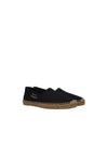 Logo Monogram Espadrilles Black - SAINT LAURENT - BALAAN 2