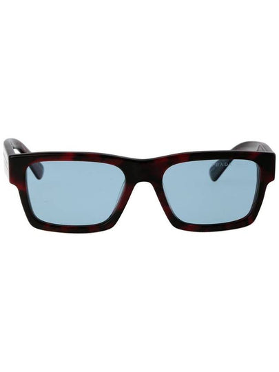 Eyewear Tortoiseshell Effect Rectangular Frame Sunglasses PR25ZS - PRADA - BALAAN 2