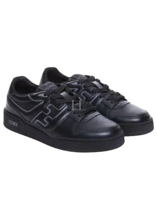 Match Low Top Sneakers Black - FENDI - BALAAN 2