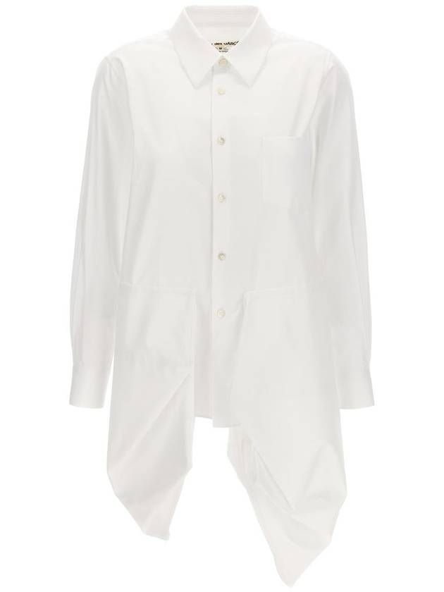 FW 23 24 Shirt asimmetrica GLB009W232 - COMME DES GARCONS - BALAAN 2