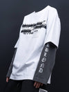 BBD Hidden Slogan Pigment T Shirt White - BLACKBLOND - BALAAN 1