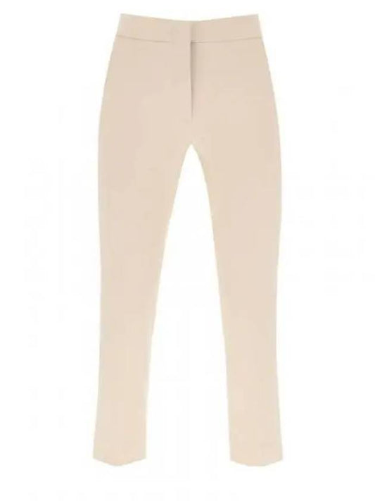 Pegno Viscose Rayon Straight Pants Beige - MAX MARA - BALAAN 2