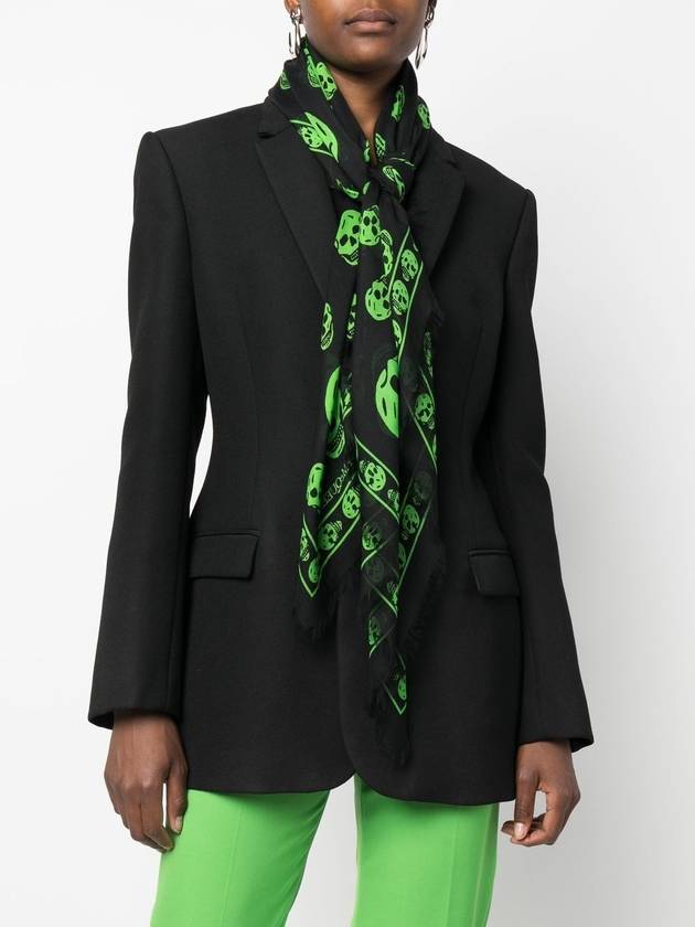 Alexander McQueen Scarfs Black - ALEXANDER MCQUEEN - BALAAN 2