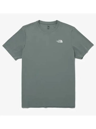 The North Face NT7UQ06D Men s Recovery Short Sleeve Round Tee - THE NORTH FACE - BALAAN 1