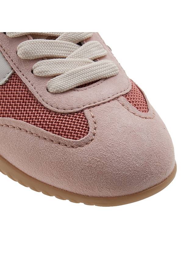 Women's OlympiaN Z Low Top Sneakers Pink - HOGAN - BALAAN.