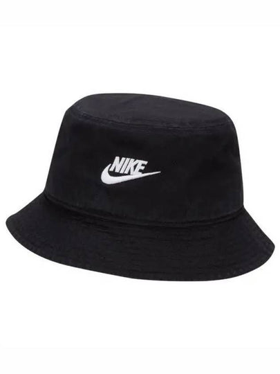 Apex Futura Washed Bucket Hat Black - NIKE - BALAAN 2