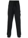 Wappen Patch Cargo Jogger Track Pants Black - STONE ISLAND - BALAAN 2