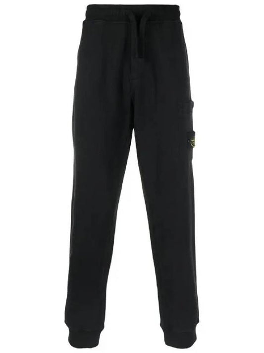 Wappen Patch Cargo Jogger Track Pants Black - STONE ISLAND - BALAAN 2