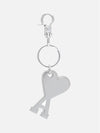 Heart Logo Keyholder Silver - AMI - BALAAN 4