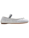 Satin Ballerinas White - MIU MIU - BALAAN 3