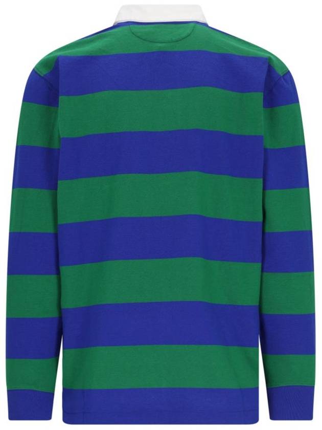 Striped Polo Shirt Green Royal - POLO RALPH LAUREN - BALAAN 3