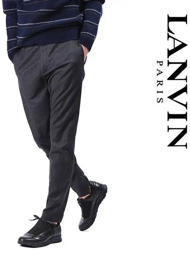 Wool Gabardine Biker Pants RMTR0013A15 14 - LANVIN - BALAAN 1