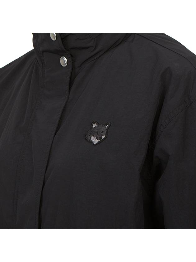 Fox Head Windbreaker Black - MAISON KITSUNE - BALAAN 9