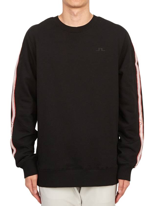 Men's Sneaky Crew Neck Sweatshirt Black - J.LINDEBERG - BALAAN 2