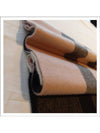 Check Cashmere Scarf Ash Rose - BURBERRY - BALAAN 9