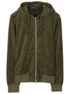 GLFML1 terry cotton hooded zipup - RVR LARDINI - BALAAN 1