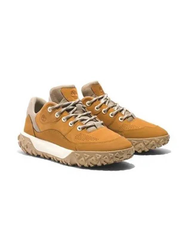 Men s Green Stride Motion 6 Sneakers Mustard TB0A6B7W7541 - TIMBERLAND - BALAAN 1