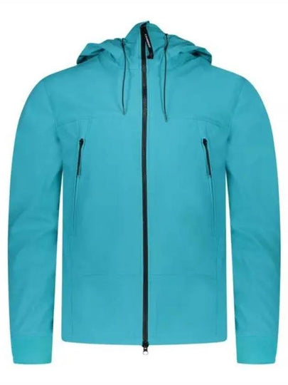 Shell R Goggle Hooded Jacket Blue - CP COMPANY - BALAAN 2