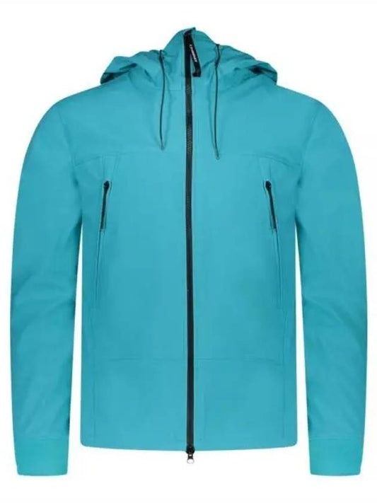 Shell R Goggle Hooded Jacket Blue - CP COMPANY - BALAAN 2