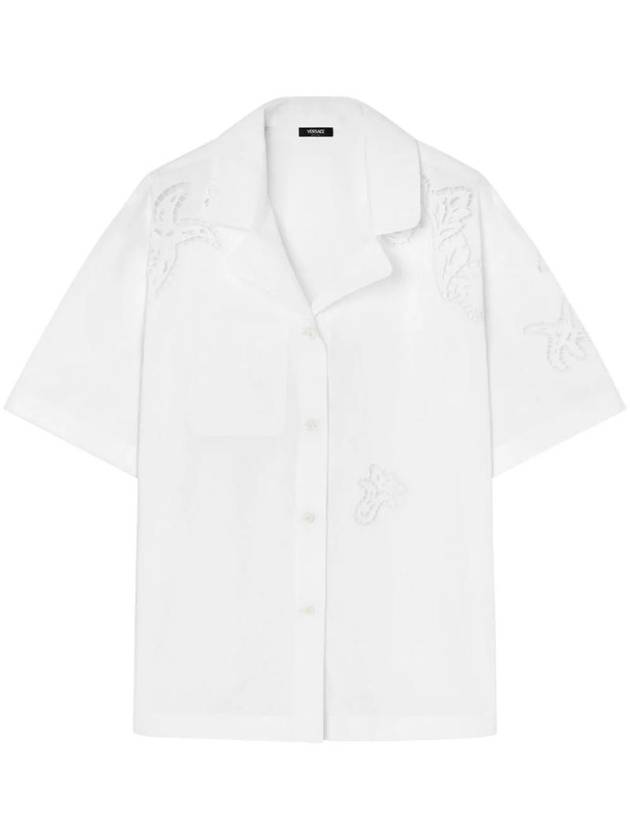 Notched collar button shirt 10161441A11467 - VERSACE - BALAAN 1