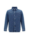 De Coeur Denim Long Sleeve Shirt Blue - AMI - BALAAN 2