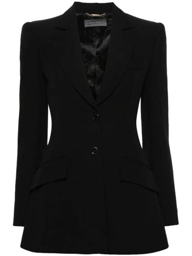 suit jacket A0508 1618 0555 NERO BLACK - ALBERTA FERRETTI - BALAAN 1