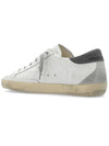 Superstar Leather Low Top Sneakers Grey White - GOLDEN GOOSE - BALAAN 4