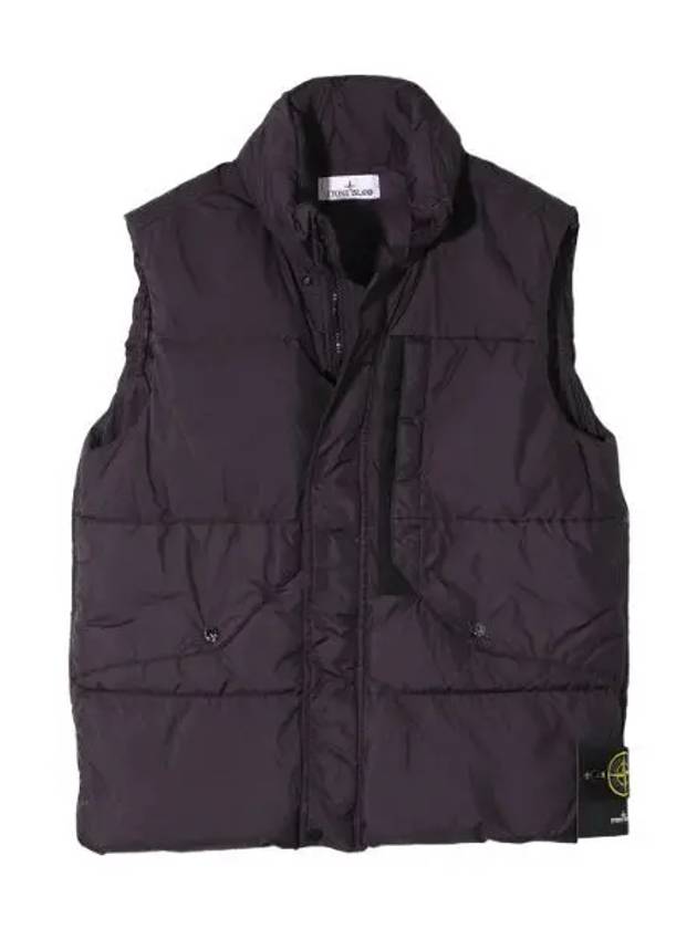 Crinkle Labs Recycled Nylon Down Vest Concealed Hooded Jumper Men s Padding - STONE ISLAND - BALAAN 1