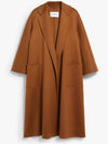 Max Mara LUDMILLA Labro 003 Tobacco Cashmere Coat 21016051 IT34 IT36 IT40 - MAX MARA - BALAAN 2