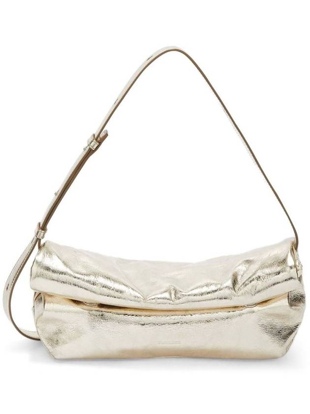 Jil Sander Calf Leather Small Rollup Shoulder Bag - JIL SANDER - BALAAN 1