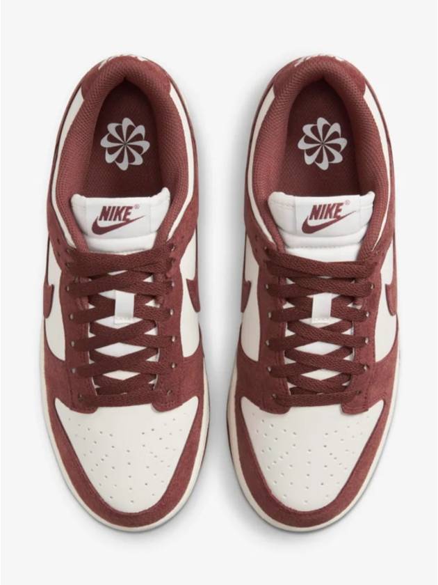 Dunk Low Top Sneakers Red Sepia - NIKE - BALAAN 5