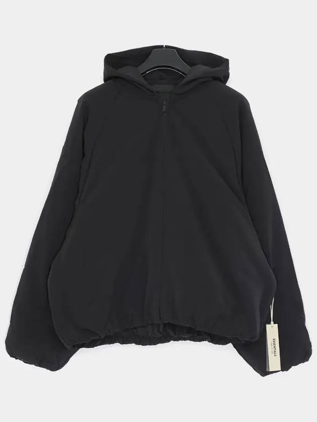 Essential Satin Twill Overfit Hooded Men s Jacket 202BT244810F - FEAR OF GOD - BALAAN 3