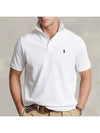 24SS Polo Men's Pony Logo Embroidered Mesh Short Sleeve Collar 710666997001 - RALPH LAUREN - BALAAN 2